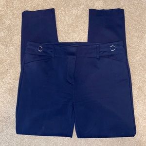 New York & Co navy skinny pants
